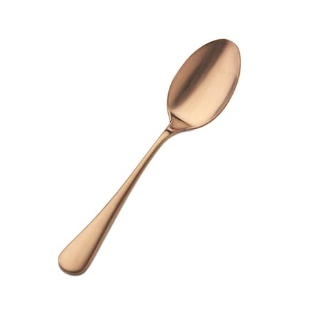 Bon Chef Como, Table Serving Spoon, Satin Finish, 18/10, 8.5" - Rose Gold Matte , set of 12 S4104RGM